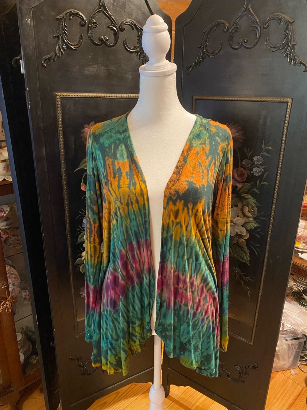 Kathmandu Tie-Dye Flowy cardigan/jacket